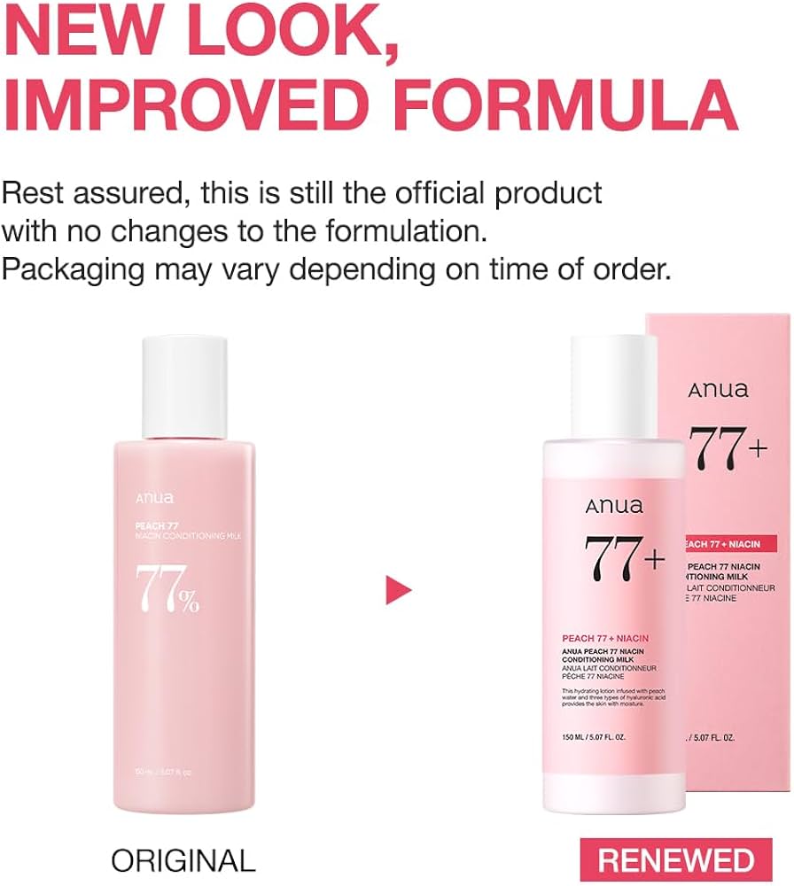 Peach 77 Conditioning Milk Moisturizer - Anua