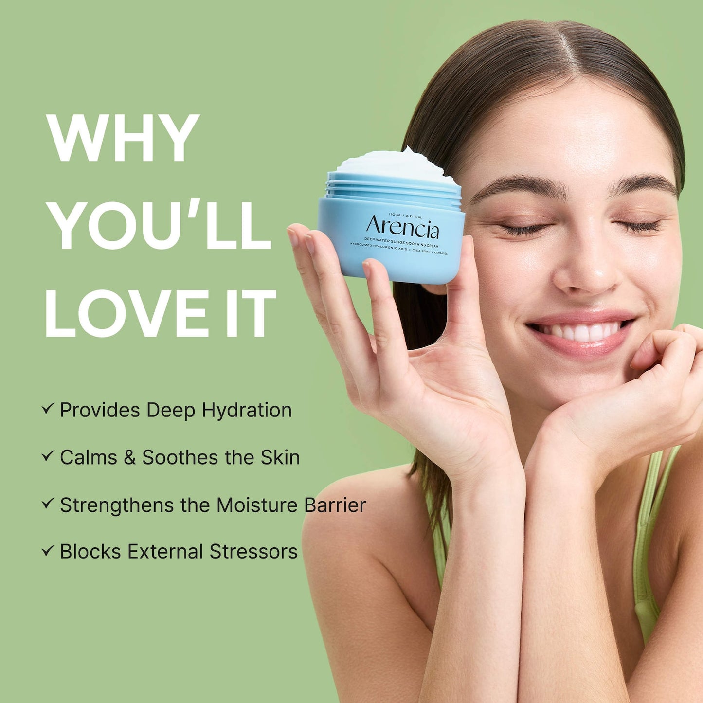 ARENCIA Deep Water Surge Soothing Cream