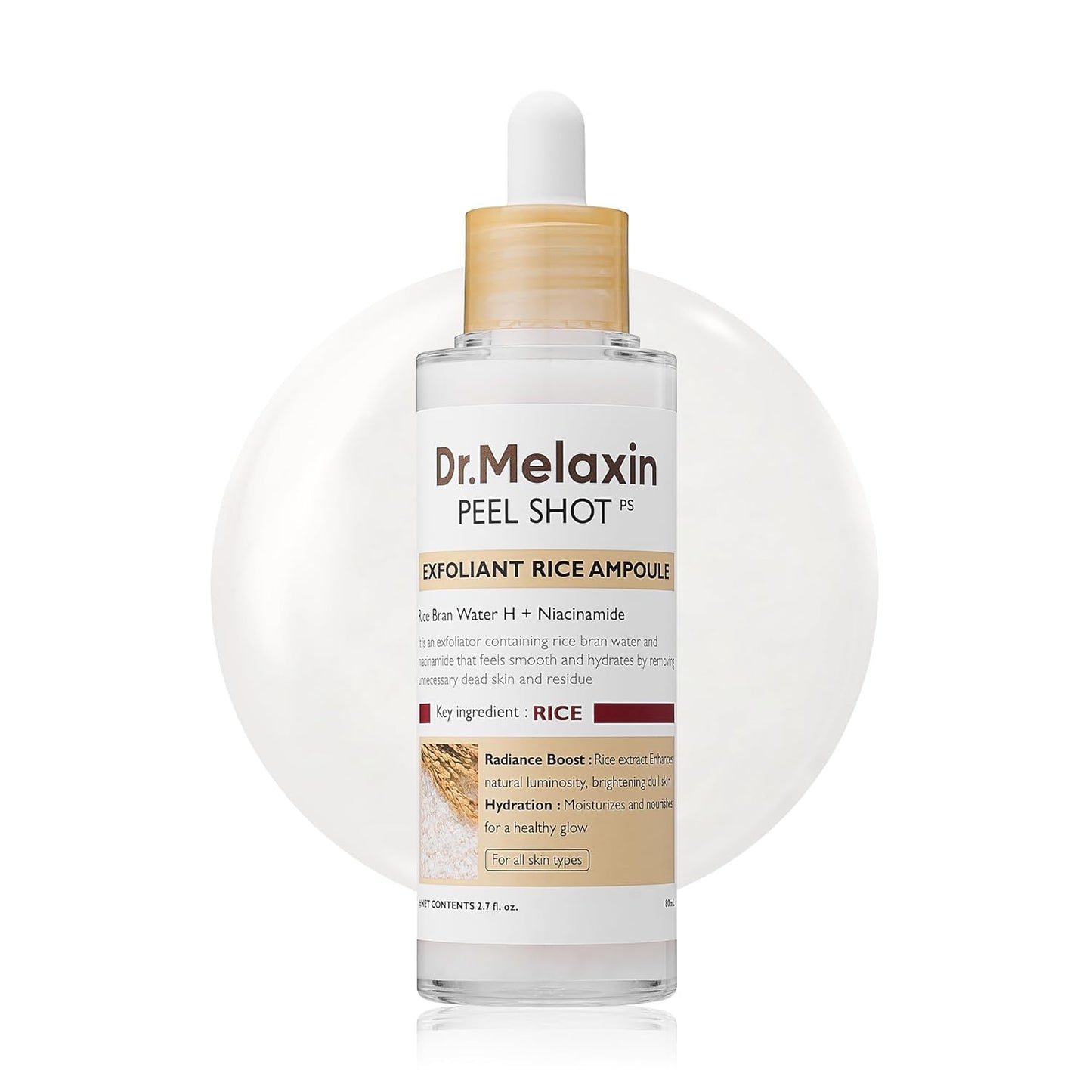 Dr. Melaxin Peel Shot Glow White Rice Peeling Ampoule