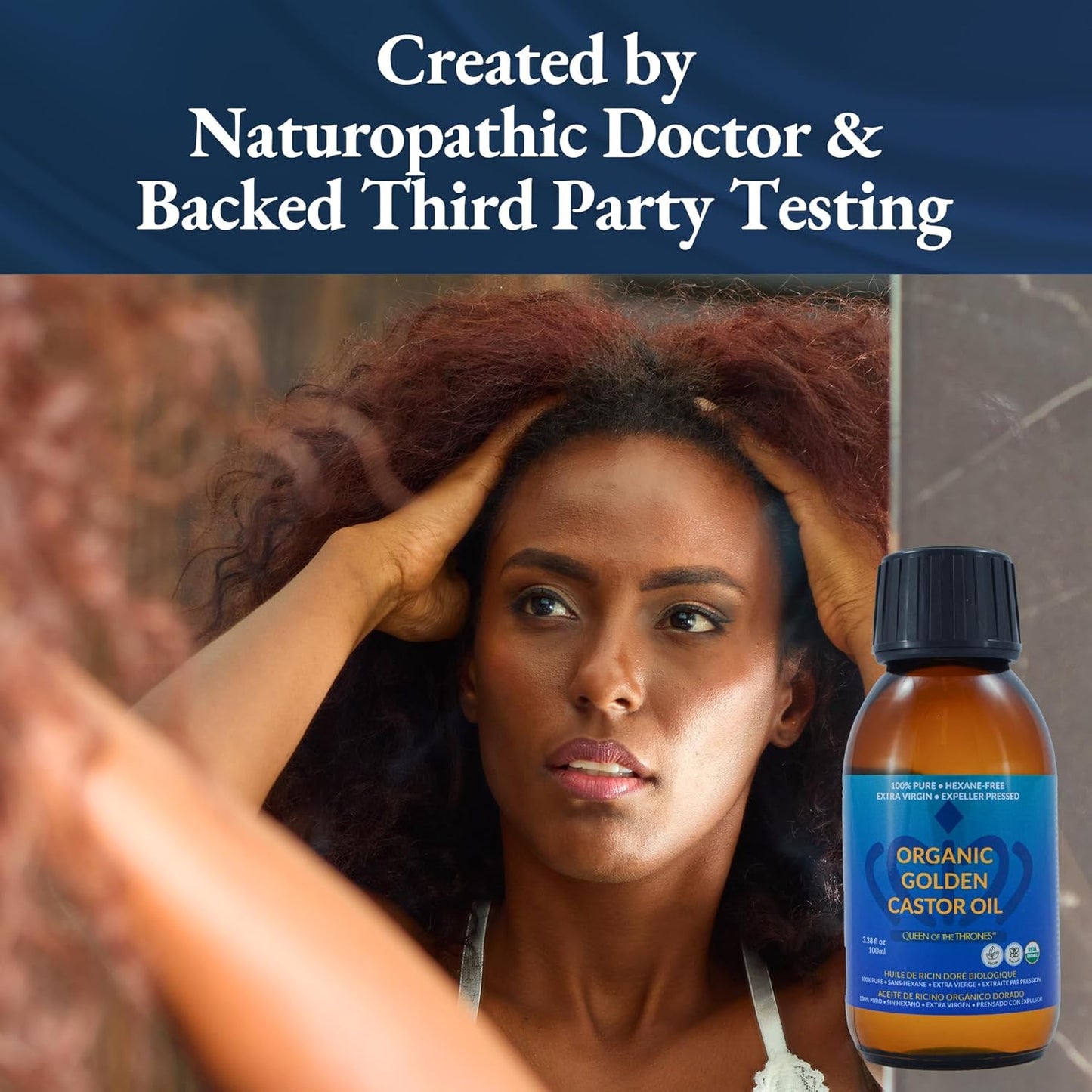 Queen Of Thrones Organic Golden Castor Oil