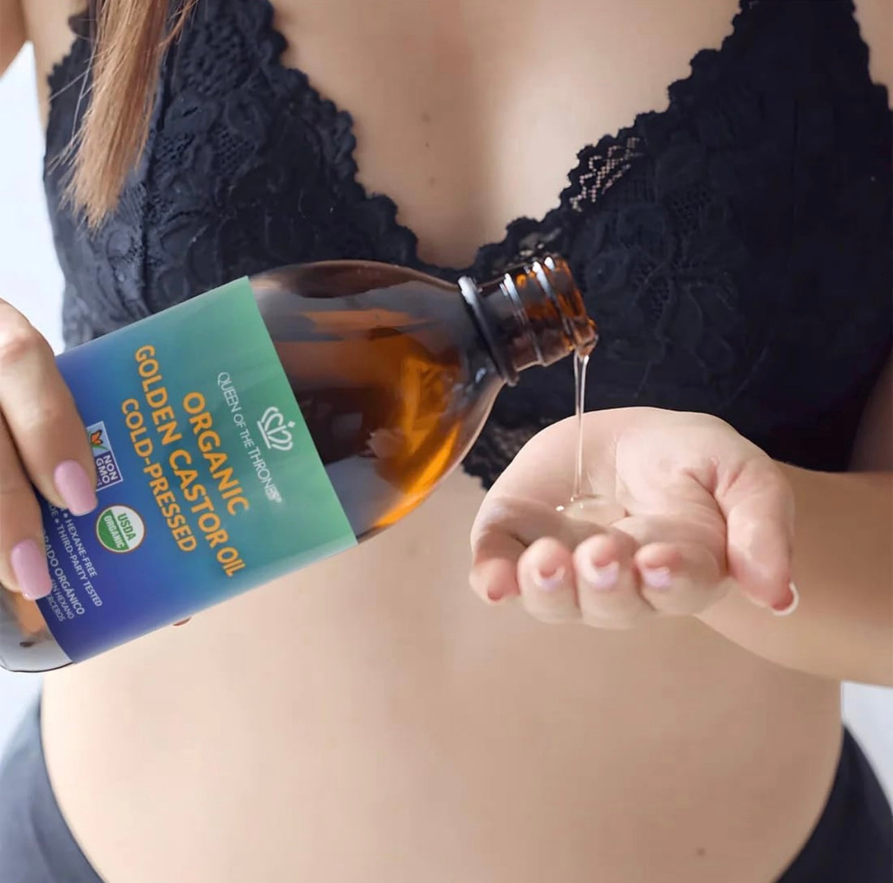 Queen Of Thrones Organic Golden Castor Oil