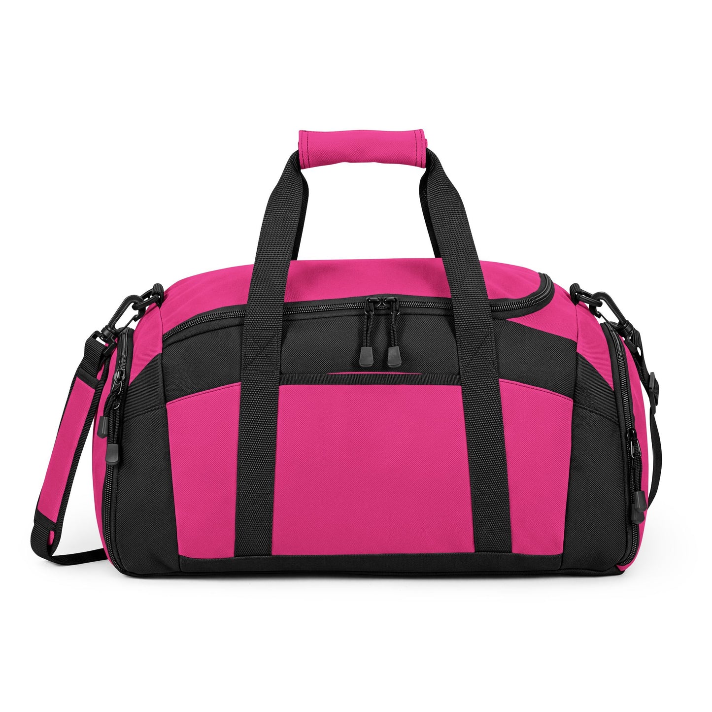 Classic Black Gym Bag — Durable Weekender & Workout Duffle