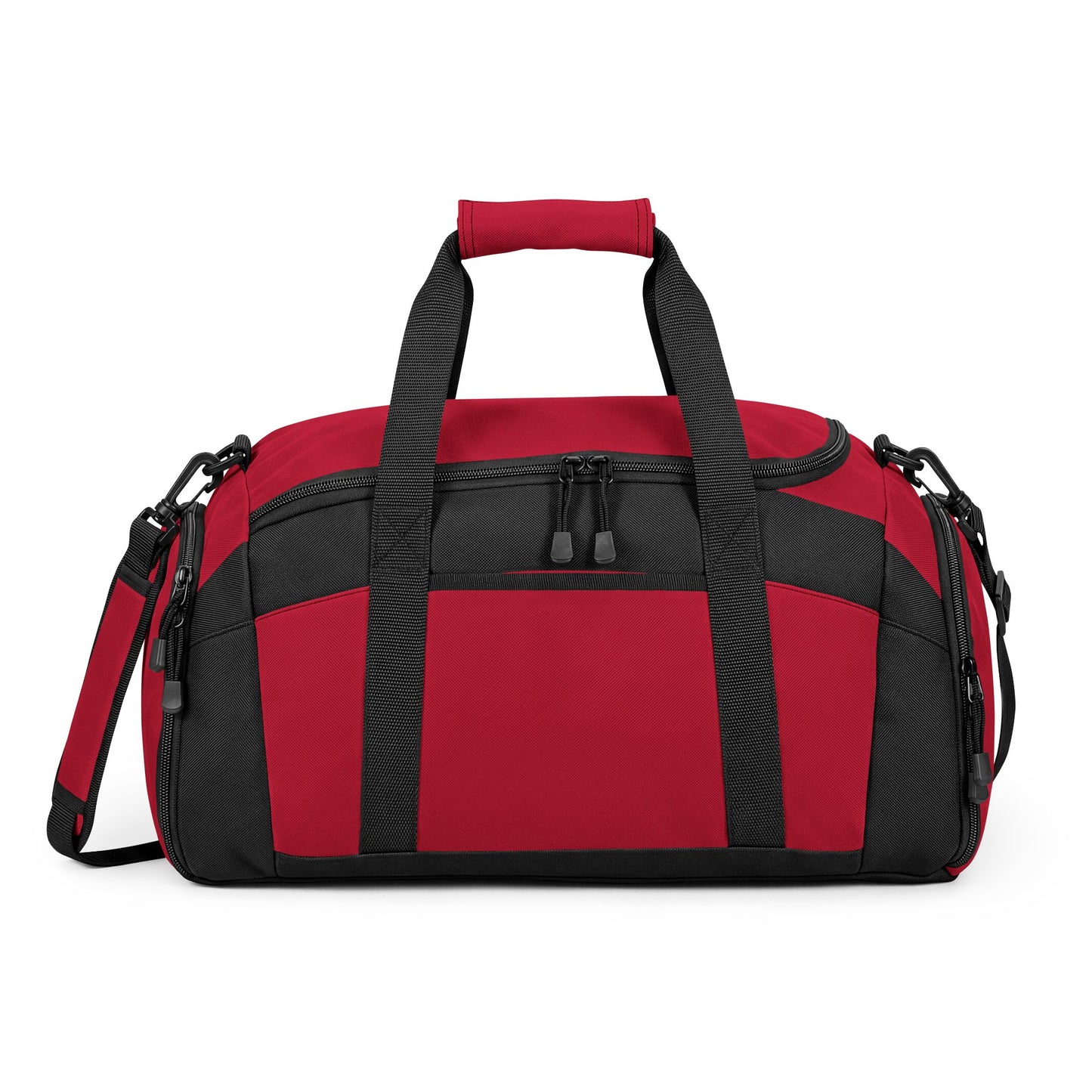 Classic Black Gym Bag — Durable Weekender & Workout Duffle