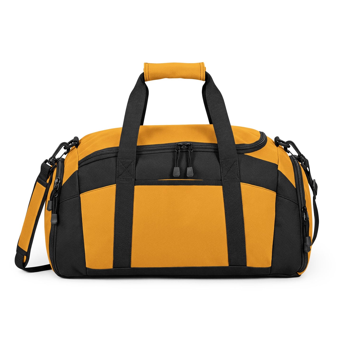Classic Black Gym Bag — Durable Weekender & Workout Duffle