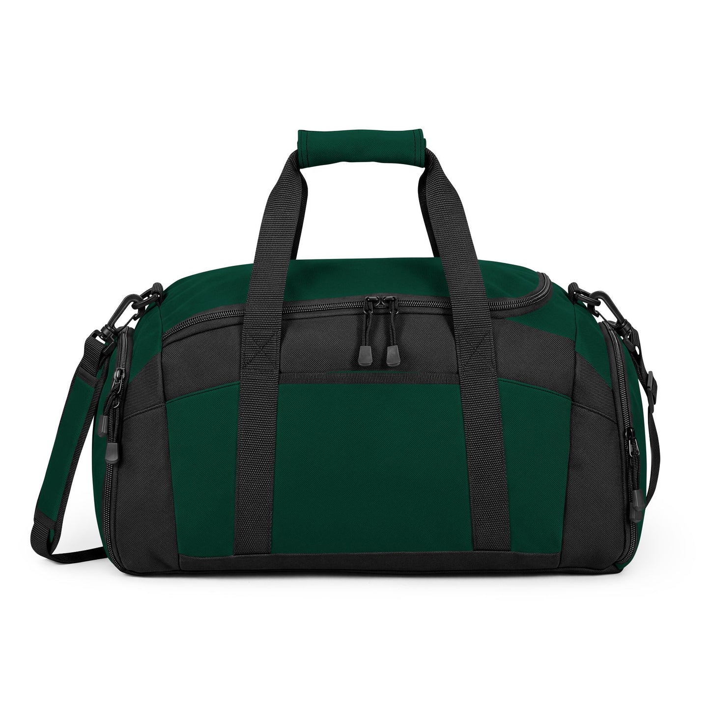 Classic Black Gym Bag — Durable Weekender & Workout Duffle