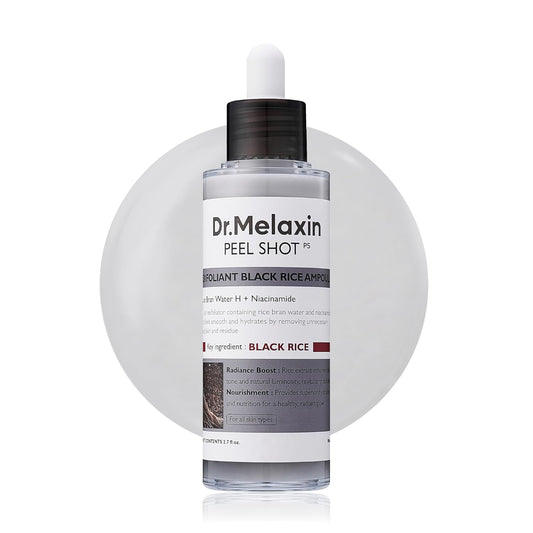 Dr. Melaxin Peel Shot Glow Black Rice Peeling Ampoule