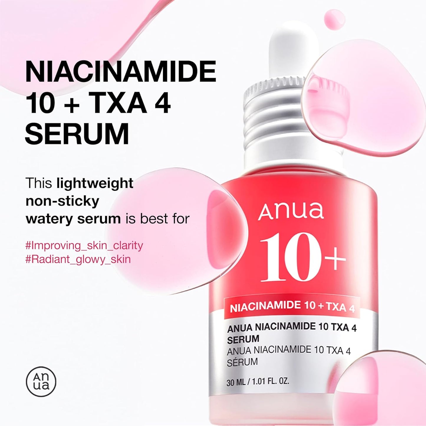 Niacinamide 10 + TXA 4 Serum - Anua
