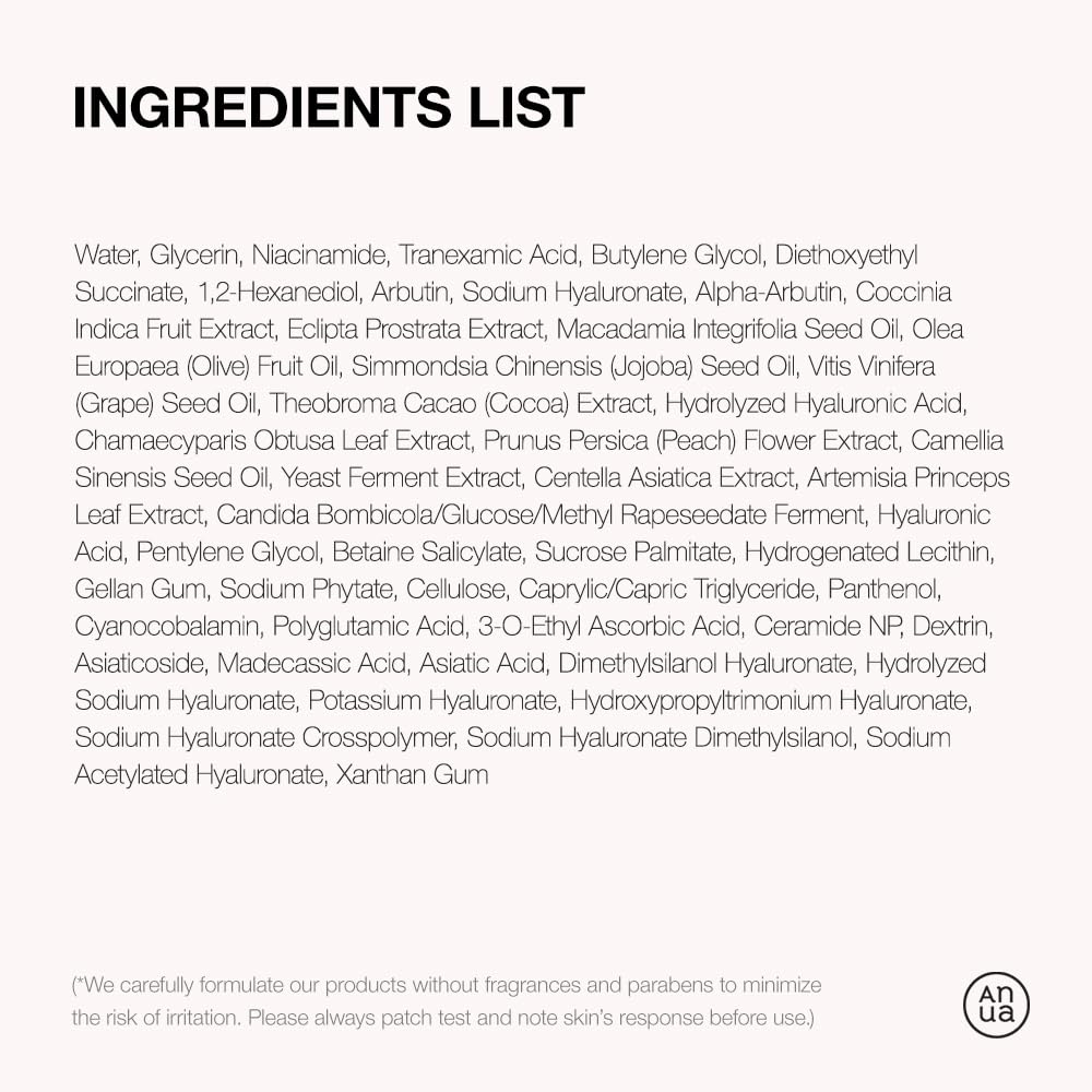 Niacinamide 10 + TXA 4 Serum - Anua